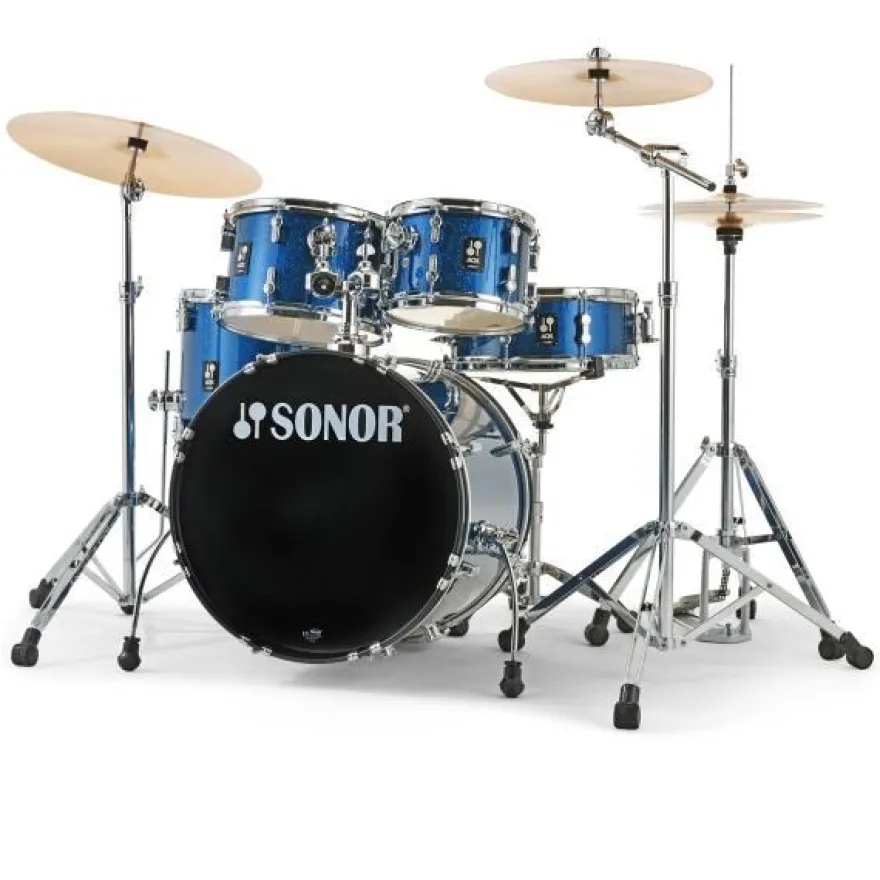 Sonor Schlagzeug AQX Studio Set BOS mit Zubehör