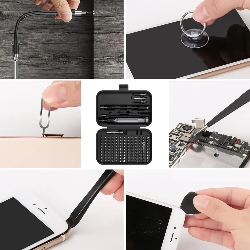 SOONAN 150-in-1 Präzisions-Schraubendreher-Set für Elektronikreparaturen