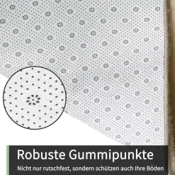 Sour Lemon Hochflor Teppich Beige 200x300 cm - Waschbar, Anti-Rutsch, Flauschig