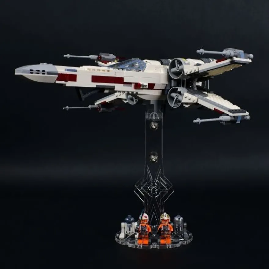 SpaceHolder® aus Plexiglas H2 Höhe 20,0 cm für eure LEGO Modelle