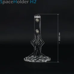SpaceHolder® aus Plexiglas H2 Höhe 20,0 cm für eure LEGO Modelle