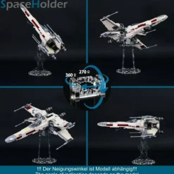 SpaceHolder® aus Plexiglas H2 Höhe 20,0 cm für eure LEGO Modelle