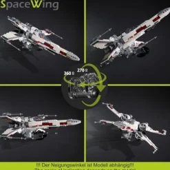SpaceWing® W1 aus Plexiglas für eure LEGO Modelle Tiefe: 15,0 cm