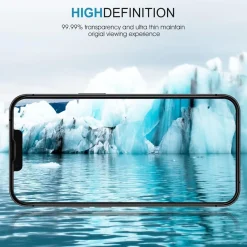 SPARIN Schutzfolie iPhone 13 6,1 Zoll 3 Stück Displayschutz Gehärtetes Glas 9H