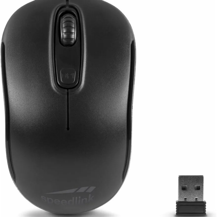 speedlink Ceptica Maus kabellos schwarz