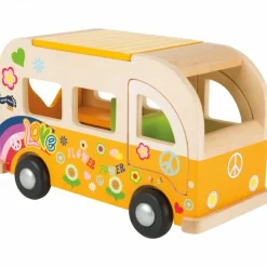 Spielbus Hippie aus Holz