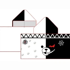 Spiel Danganronpa Strandtuch Monokuma Merch Bademantel Kinder Hydrophil Badetuch
