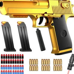 Spielzeug Pistole Kinder Schaumstoff-Blaster Gun Geburtstagsgeschenk