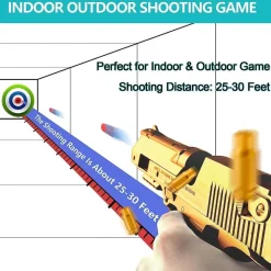 Spielzeug Pistole Kinder Schaumstoff-Blaster Gun Geburtstagsgeschenk