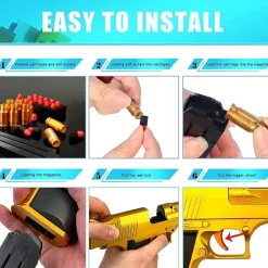 Spielzeug Pistole Kinder Schaumstoff-Blaster Gun Geburtstagsgeschenk