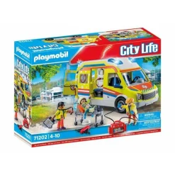 Spielzeug Playmobil 71202 Rotes Ambulanzspielset