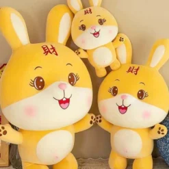 Spielzeug Plüschtiere Hase Plüschpuppe Kaninchen Jahr Maskottchen