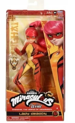 Spielzeug Puppe Miraculous Lady Dragon Shanghai Doll Spielfigur
