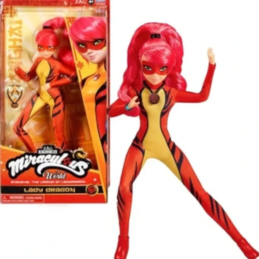 Spielzeug Puppe Miraculous Lady Dragon Shanghai Doll Spielfigur