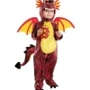 Spooktacular Creations Drachen Kostüm für Kinder (8-10 Jahre), Rot