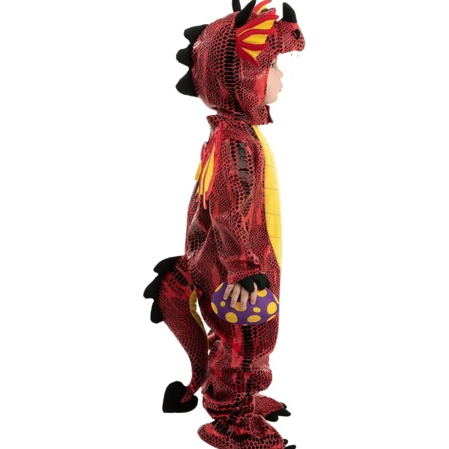 Spooktacular Creations Drachen Kostüm für Kinder (8-10 Jahre), Rot