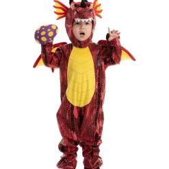 Spooktacular Creations Drachen Kostüm für Kinder (8-10 Jahre), Rot