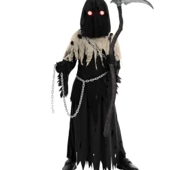 Spooktacular Creations Sensenmann Kostüm für Kinder, Halloween Grim Reaper Boy