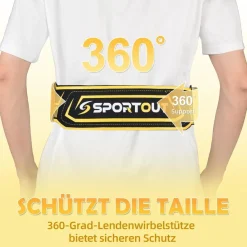 Sportout Fußball Kick Trainer Solo Trainingszubehör für Kinder und Erwachsene