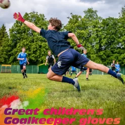Sportout Torwarthandschuhe für Kinder & Jugendliche, Fußballhandschuhe mit
