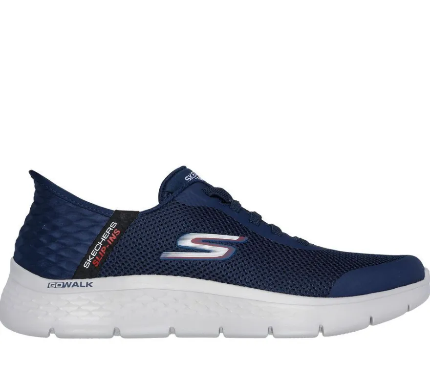 Sportschuhe Skechers Slip-ins Go Walk Flex Hands Up Blau