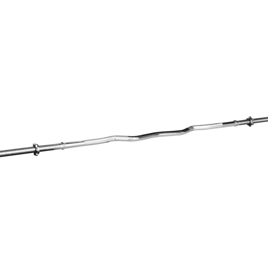 Sporttrend 24® SZ Langhantel mit Sternverschluss 182cm | Hantelstange Langhantelst