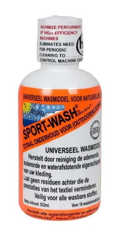 Sport-Waschmittel Atsko Sportwaschmittel Funktionswaschmittel 1L Sport Wash 532ml