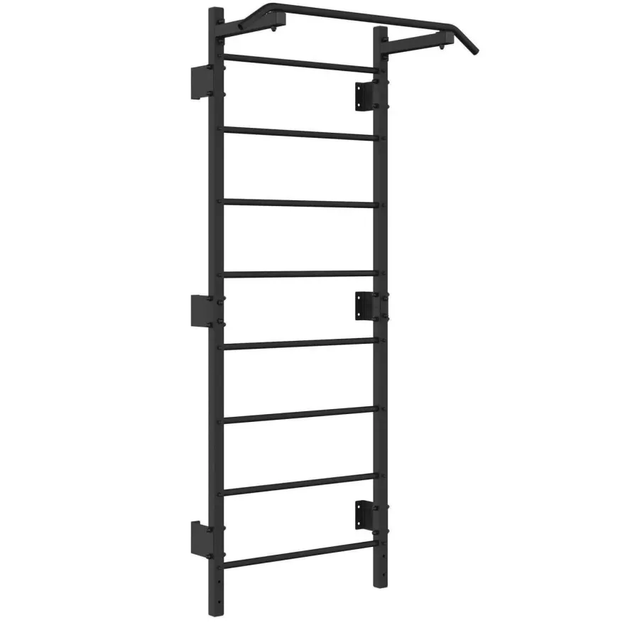 Sprossenwand Kletterwand Klimmzugstange Klettergerüst 10 Sprossen bis 280 kg 6810