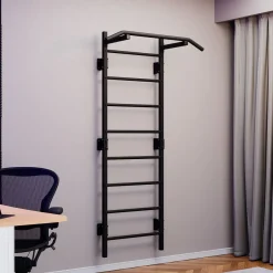 Sprossenwand Kletterwand Klimmzugstange Klettergerüst 10 Sprossen bis 280 kg 6810