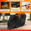 Srimmit Motorradgarage Winterfest Deluxe | 420D Oxford Abdeckplane mit Side+Top