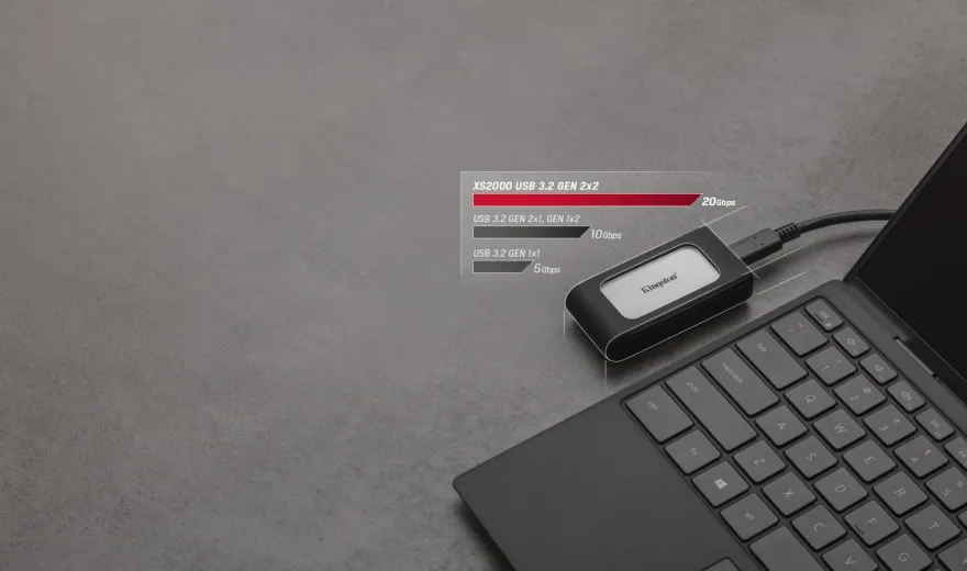 SSD 4TB Kingston Portable SSD XS2000 USB3.2 retail