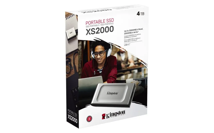 SSD 4TB Kingston Portable SSD XS2000 USB3.2 retail
