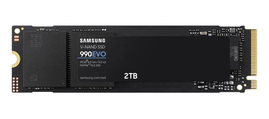 SSD 2TB Samsung M.2 PCI-E NVMe Gen4 990 EVO retail