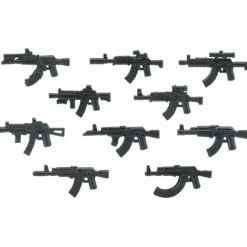 Stadtkommando Special-Forces Figuren SWAT Armee Soldat Schild Waffen Klemmbausteine