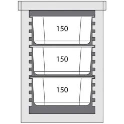 Stalgast Thermobox Frontlader für 6X Gn 11 (65mm)