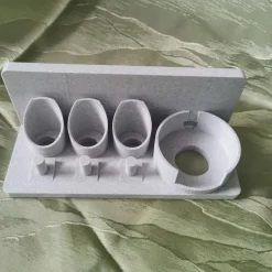 Stand Halterung Passend Für Oral B IO 10 Dreierset Marmoroptik rechts