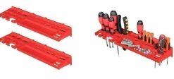 Stapelboxen Wandregal Box Sichtlagerkästen Schüttenregal Lagersystem 62 Boxen