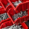 Stapelboxen Wandregal Box Sichtlagerkästen Schüttenregal Lagersystem 82 Boxen