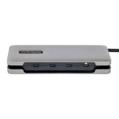 StarTech 4-Port USB-C Hub, 4x USB-C Ports, USB 3.1 10Gbps, Portable USB C Hub with 10