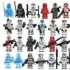 24 Star Wars-Baustein-Minifiguren, Luke Darth Vader, Jedi-Meister, Montagespielzeug