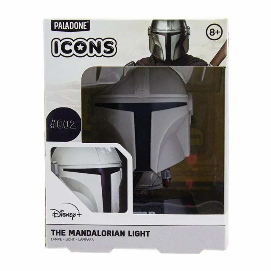 Star Wars: The Mandalorian Icon Lampe Helm
