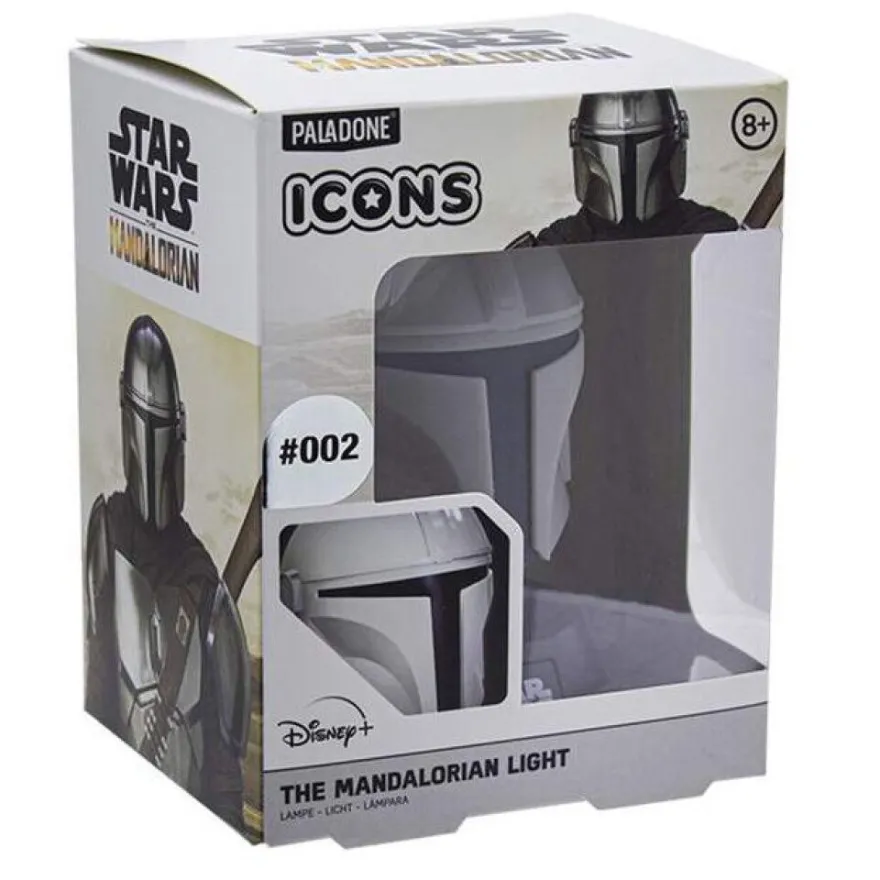 Star Wars: The Mandalorian Icon Lampe Helm