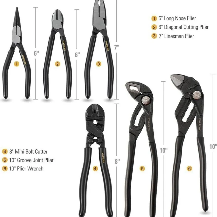 Starwork TRUE Mechanic 169-teiliges Mechaniker-Werkzeugset | Profi Metrisches