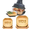 120 Stück Airfryer Backpapier für Ninja CRISPi 3,8L & 1,4L FN101EUGY - Zubehör