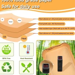 120 Stück Airfryer Backpapier für Ninja CRISPi 3,8L & 1,4L FN101EUGY - Zubehör