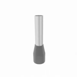 100 Stück E 4/10 Aderendhülsen isoliert grau 4mm2/10mm Aderendhülse