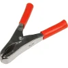 5 Stück Krokodilklemme McPower, 82mm, rot, 20A