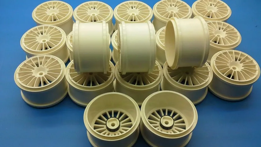 20 Stück Lauterbacher Felgen weiß für RC-Cars Harm Modelle 1/5