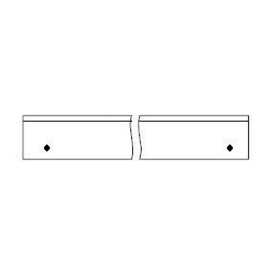 6 Stück Leitz Hobelmesser HSS 130x30x3mm mit 2 Gewinde HSS