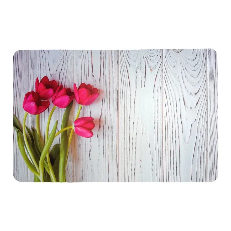 4 Stück Platzsets Tischsets je 43,5 x 28 cm Platzmatten Platzdeckchen abwaschbar